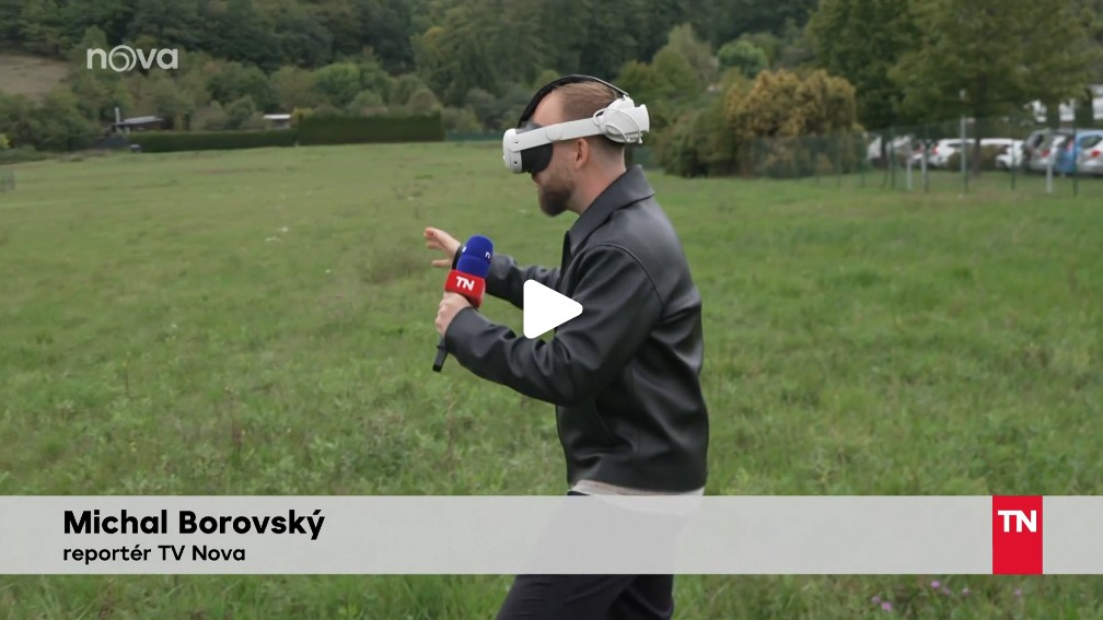 Televizní noviny — reportáž TV Nova